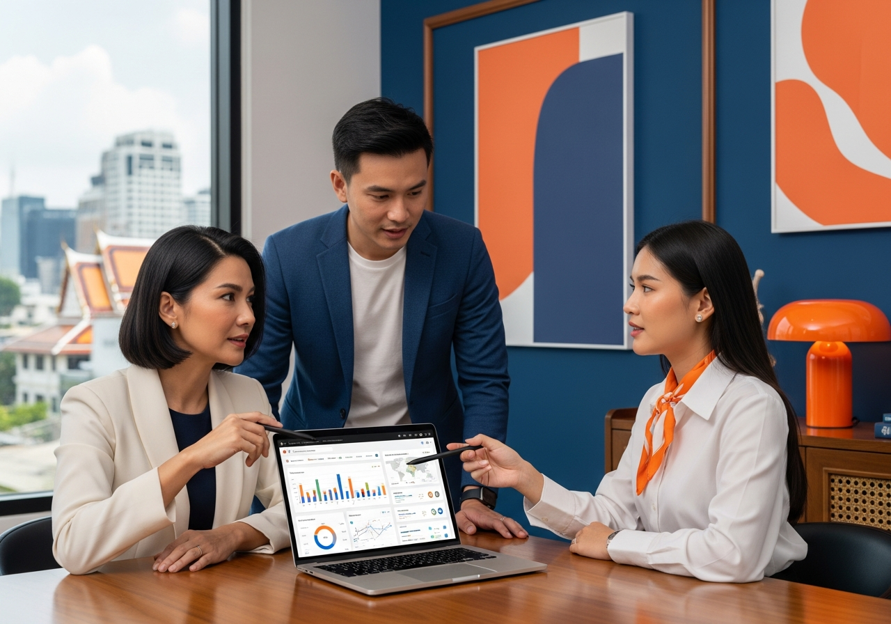 ผู้บริหารหารือกลยุทธ์ AI Marketing กับ ConvertCake