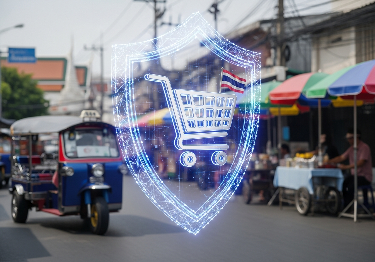 Digital security for e-commerce transactions on Shopee